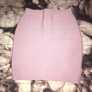 Lavender bandage skirt
